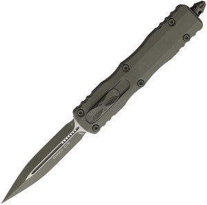 Microtech Automatic Pocket Knife Dirac OTF Moss Green - MCT2251CMG
